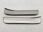 14-15 Infiniti Rear Side Kick Plates Pair X2 Silver 999g6-j2040. Fixed Price $39.97.