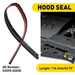 Front Hood Rubber Sealing Strip Oem 53395-02030 Fits Toyota Corolla 2007-2013. Fixed Price $15.99.