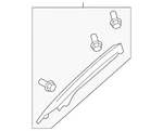 Genuine Honda Body A-pillar Trim Panel 84151-shj-a01ze. Fixed Price $48.30.
