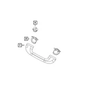 Genuine Mopar Grab Handle Cover 1vw50tx7aa. Fixed Price $22.34.