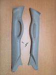 2001 2002 2003 2004 Toyota Tacoma Front A Pillar Trim Panel Covers Tan. Fixed Price $89.99.