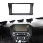 Center Dashboard Gps Navigation Panel Trim For Ford Mustang 2015+ Carbon Fiber. Fixed Price $18.99.
