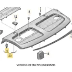2012 Audi A4 Parcel Shelf / Package Tray Used Oem 8k5863411. Fixed Price $129.99.