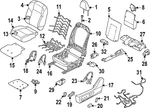 Genuine Nissan 2022-2024 Pathfinder Track Cover 87557-6sa0a. Fixed Price $17.00.
