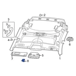For Jeep Cherokee 2014 1wp17hdaac Outer Sun Visor Support. Fixed Price $15.95.