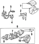 Genuine Gm Column Cover 94859112. Fixed Price $17.60.