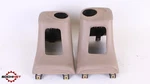 96-02 Bmw Z3 E36 Rear Roll Bar Trim Cover Cap Set Leather Tan Oem. Fixed Price $319.99.