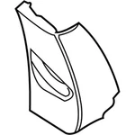 Genuine Bmw Cover, B-pillar, Leather, Up 51-43-8-050-844 New. Fixed Price $104.09.