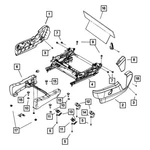 For Dodge Grand Caravan 2013-2016 Mopar 1uq99hl5ac Driver Outboard Shield. Fixed Price $156.07.