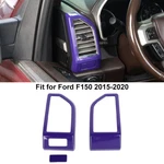 2x Purple Dash Side Air Outlet Vent Frame Bezel Cover Trim For Ford F150 2015-20. Fixed Price $20.49.
