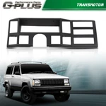 Fit For 84-1996 Jeep Cherokee Xj Comanche Dash Radio Bezel Instrument Trim Black. Fixed Price $52.09.
