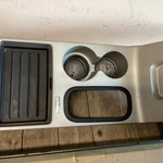 07-10 Ford Edge Center Console Shifter Bezel Cup Holder Assembly Gray Oem. Fixed Price $64.99.