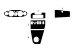 For Rhd Lhd Mg Mgb 1972-1976 New Style Set Interior Wood Carbon Dash Trim Kit. Fixed Price $138.77.