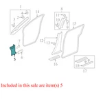 2005-2007 Honda Odyssey Driver Fl Kick Panel Trim Used 83161shj Oem. Fixed Price $29.99.