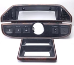 87 91 Ford F150 F250 F350 Bronco Dash Woodgrain Bezel Set Dual Tank O/d Oem. Fixed Price $160.97.