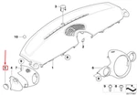 Mini Clubman R55 Right Dashboard Switch Cutout Cover 51452752908 No Duty To. Fixed Price $32.14.