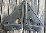 84-96 Jeep Cherokee Xj Black Left & Right Side Interior Mirror Trim Gasket Set. Fixed Price $25.00.