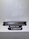 Audi S4 8k Front Rear Left Right Door Sill Step Scuff Plate Panel Trim Cover Set. Fixed Price $43.50.