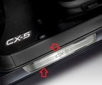 Genuine Mazda Cx5 Door Sill Scuff Plates Set Of 4 2013 2014 2015 2016 00008tr20. Fixed Price $121.51.