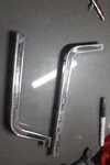 1963 1964 Buick Wildcat La Sabre Electra Dash Emblems - Part # 1355295+1355291. Fixed Price $25.00.