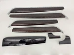 17-22 Volvo S90 Flame Birch 7pc Wood Trim Set 31366679 Long Rear Doors. Fixed Price $49.00.