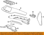 Gm Oem 19-25 Xt4 Instrument Panel Components-lower Insulator 23271913. Fixed Price $54.68.