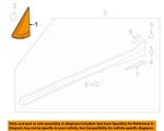 Gm Oem 16-22 Spark Pillars, Rocker Floor Exterior Trim-corner Molding 42345004. Fixed Price $51.51.