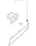 Genuine Nissan Trim Panel 68411-6rr0a. Fixed Price $165.33.
