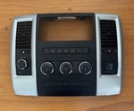 2009-2012 Dodge Ram Media Radio Ac Climate Control Panel Dash Bezel Oem. Fixed Price $149.99.