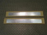 06-11 Mercedes W164 Ml350 Front Right & Left Door Scuff Sill Step Plate Set Oem. Fixed Price $99.98.