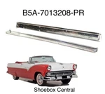 1955 1956 Ford Two Door Scuff Sill Plates Pair New. Fixed Price $133.50.