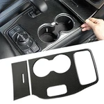 Carbon Fiber Dashboard Gear Shift Panel Cover Trim Fit Jeep Grand Cherokee 14-15. Fixed Price $30.60.
