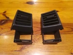 1985.2-1995 Porsche 944 951 968 Oem Black Side Dash Air Vents - Left And Right. Fixed Price $35.00.