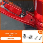 Chrome Rear Trunk Door Tail Gate Latch Stopper Limiter For Ford F150 2021-2023. Fixed Price $19.99.