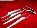 12-15 Bmw E84 X1 Center Console Door Panel Interior Silver Trim Cover Set Oem. Fixed Price $224.95.