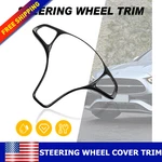 Steering Wheel Carbon Fiber Trim Cover For Mercedes Benz Cla Class 2016-2019 New. Fixed Price $18.04.