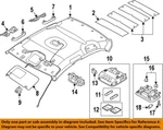 Hyundai Oem 17-19 Elantra Roof Interior Trim-sunvisor 85220f2100ttx. Fixed Price $126.71.