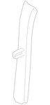 Genuine Volkswagen Lining 561-868-237-a-82v. Fixed Price $21.66.
