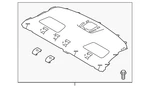 Genuine Nissan Package Tray Trim 79910-6ca0a. Fixed Price $320.33.