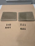 1998-2011 Ford Ranger D/s,p/s Rear Speaker Covers Trim Beige Pair Set Oem. Fixed Price $44.00.