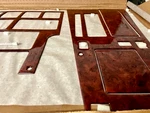 Interior Set Wood Dash Trim Kit Fit Chevy Corvette C4 C 4 1986 1987 1988 1989. Fixed Price $225.77.