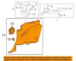 Gm Oem 17-23 Camaro Quarter Panel Interior Trim-lower Qtr Trim 84598806. Fixed Price $194.20.