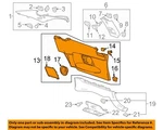 Gm Oem 16-19 Ats Quarter Panel Interior Trim-lower Qtr Trim 84198506. Fixed Price $686.21.