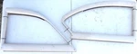 Vintage Used 1951-1952-1953-1954-1955 Kaiser 4 Door Inside Window Surround Set. Fixed Price $112.48.
