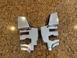 Concours Quality 1981-89 Mercedes R107 Pair Left & Right Chrome B-pillar Cap. Fixed Price $499.90.