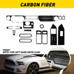 For Ford Mustang 2009-2013 Carbon Fiber Interior Front Center Cover Trim Sticker. Fixed Price $56.99.