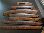 Bmw E46 Myrtle Wood Trim Set - Dash And 4 Doors 8203825 8203826 8203827. Fixed Price $69.00.
