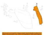 Subaru Oem 19-23 Forester Rear Lamps Tail Lamps-trim Cover 84953sj000. Fixed Price $18.49.