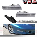 Clear Front Bumper Turn Signal Lights Covers For 93-97 Pontiac Firebird Trans Am. Fixed Price $49.99.