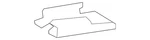 Genuine Mercedes-benz Cover 164-919-04-20-9051. Fixed Price $18.48.